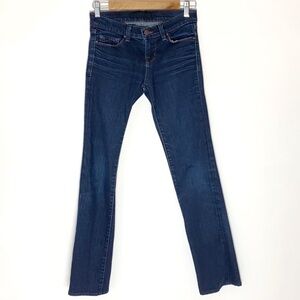 J Brand cigarette leg dark wash jeans Sz 24